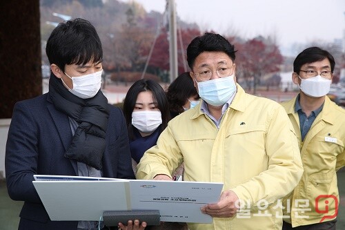 엄태준 시장 '설봉공원' 현장 방문 (사진제공=이천시청)