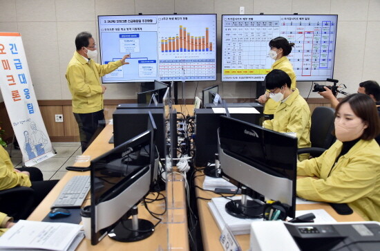 신학기 학교 지원 총괄 ‘오미크론 긴급대응팀’ 본격 가동 이미지. 사진=부산시교육청