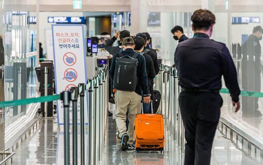 인천국제공항 출국장. 사진=최준필 기자