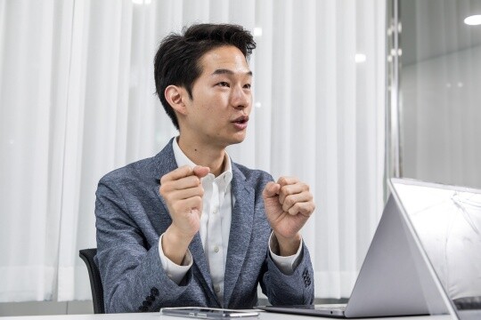 최재원 와트 대표가 서울 송파구에 위치한 와트 본사에서 사업 전략에 대해서 설명하고 있다.  사진=최준필 기자