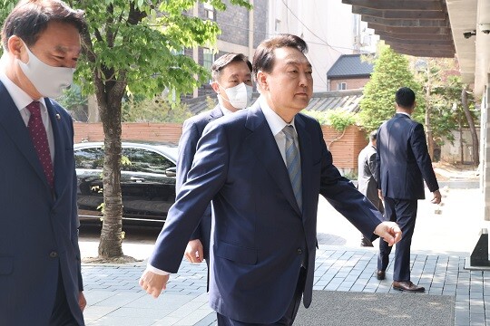 윤석열 대통령 모습. 사진=일요신문DB
