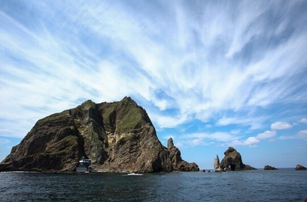 대한민국천연기념물 336호 '독도' 전경. 사진=국회사진공동취재단