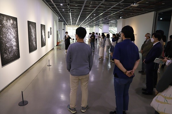 2022 대구예술발전소와 대전테미예술창작센터 입주작가들의 교류전 현장. 사진=대구시 제공