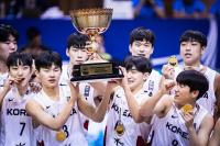 남자농구 U-18 대표팀, 22년만에 아시아 챔피언 등극