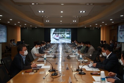 평택 도시철도망 구축 및 신교통수단 도입 용역 착수보고회. 사진=평택시 제공