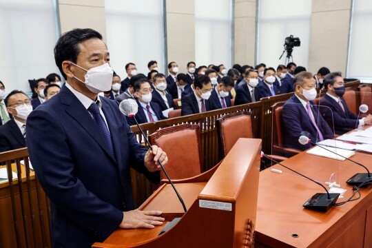 지난 8월 18일 김순호 행안부 경찰국장이 국회 행정안전위원회 전체회의에서 답변하고 있다. 사진=박은숙 기자