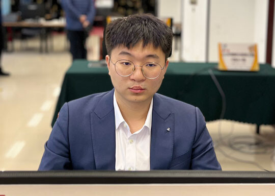 치팅 의혹을 제기한 양딩신 9단. LG배 결승을 제외한 6개월 대국정지 징계처분을 받았다. 사진=한국기원 제공