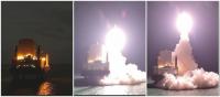 국방부, ‘UFO 소동’ 고체연료 우주발사체 발사장면 공개