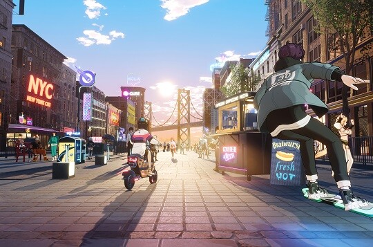 메타버스월드 관계자는 직원들이 최대한 전환 배치될 수 있도록 최선을 다하겠다고 전했다. 메타버스월드가 공개한 메타버스 플랫폼 ‘그랜드크로스: 메타월드’ 티저 영상. 사진=넷마블 제공