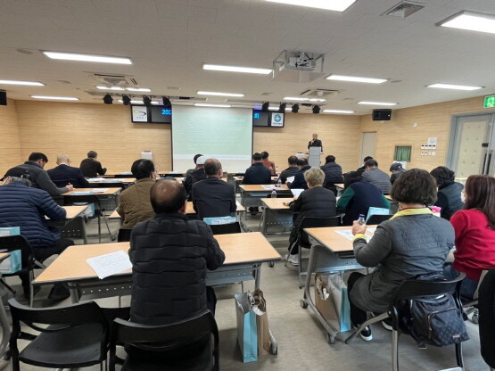 생명지킴이 양성을 위한 교육 진행 모습. 사진=기장군 제공