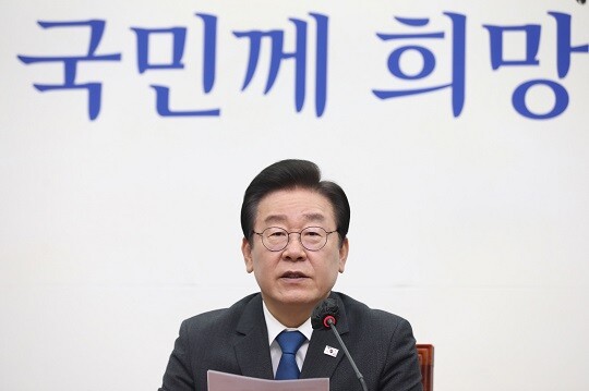 이재명 더불어민주당 대표. 사진=박은숙 기자