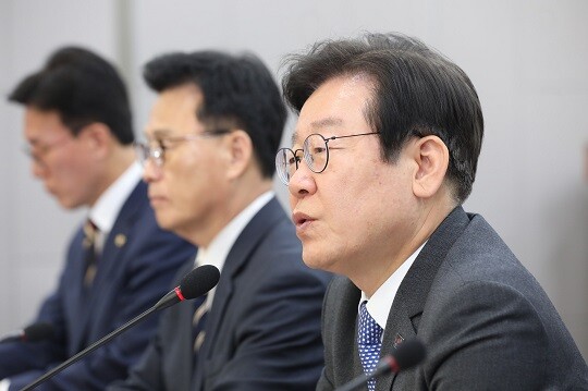 이재명 대표가 윤석열 정부의 지난 1년을 평가했다. 사진=박은숙 기자