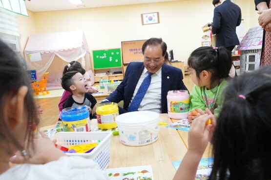 유치원 좋은수업 나눔토크 모습. 사진=부산시교육청 제공