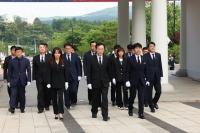 이천호국원 현충탑 찾은 임태희 경기도교육감 “순국선열의 뜻 받들어 우리 아이들 교육”