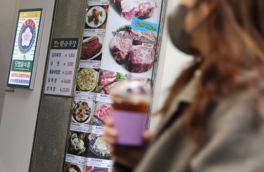 저연차 공무원들은 급여가 박봉인 실정에서 국·과장 공무원에게 사비로 식사를 대접해야 하는 것에 스트레스를 받고 있다. 서울에 있는 한 식당의 모습으로 기사의 특정 내용과는 무관하다. 사진=박정훈 기자