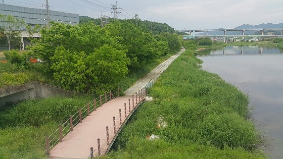 수변구역으로 지정돼 있는 포곡읍 일대. 사진=용인시 제공