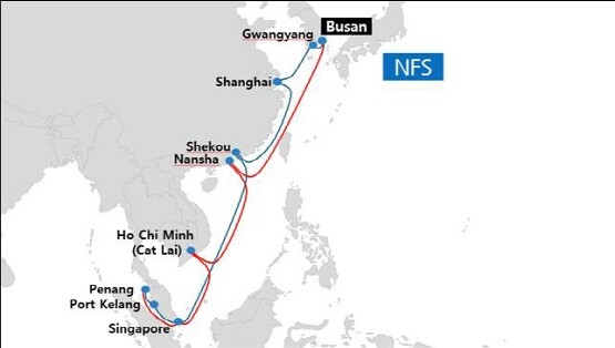 신규 항로 기항지 이미지. 사진=부산항만공사 제공