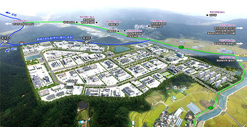 SMR 국가산단 조감도. 사진=경주시 제공