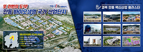안동 백신산업 클러스터 현황. 사진=경북도 제공
