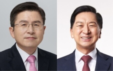 황교안 전 자유한국당 대표와 김기현 국민의힘 대표. 사진=네이버