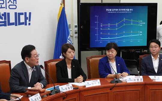 지난 11일 국회에서 열린 더불어민주당 최고위원회의 모습. 사진=박은숙 기자