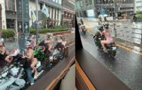 ‘비키니 오토바이’ 이번엔 부산 출몰…경찰, 경범죄 검토