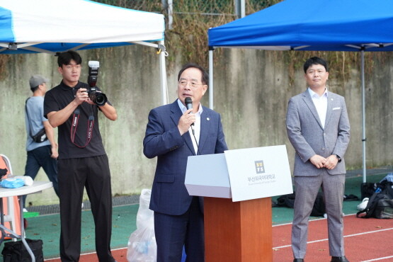 고교 동아리 축구대회 결승전 모습. 사진=부산시교육청 제공