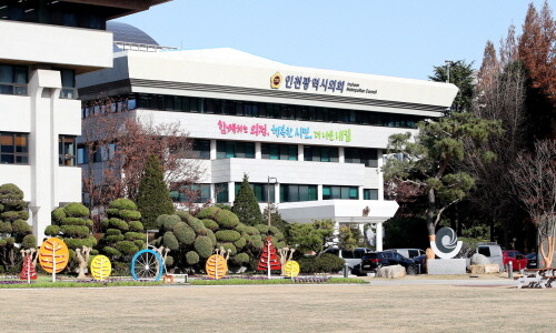 인천광역시의회 청사 전경