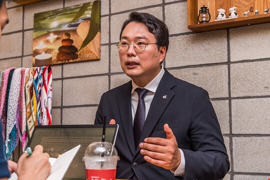 천하람 위원장이 홍준표 시장에 비판의 목소리를 냈다. 사진=최준필 기자