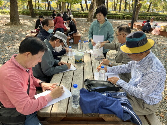 사별가족 시민공원 나들이 장면. 사진=온종합병원 제공