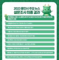 용인특례시 2023년 10대 뉴스 선정...1위는 '첨단 시스템반도체 국가산단·국가첨단전략산업 특화단지 선정'