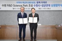 수원특례시, 성균관대와 '수원 R&D 사이언스파크 조성' 업무협약 체결