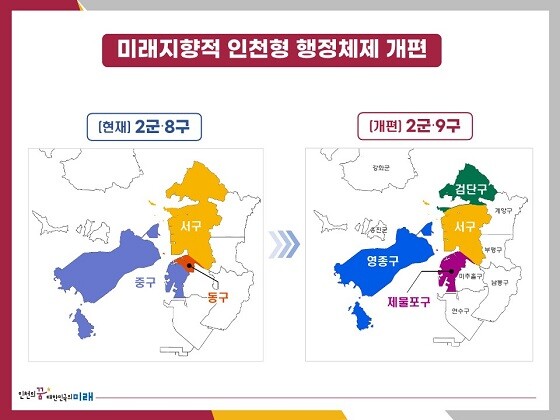 인천형 행정체제 개편 이미지. 사진=인천시 제공