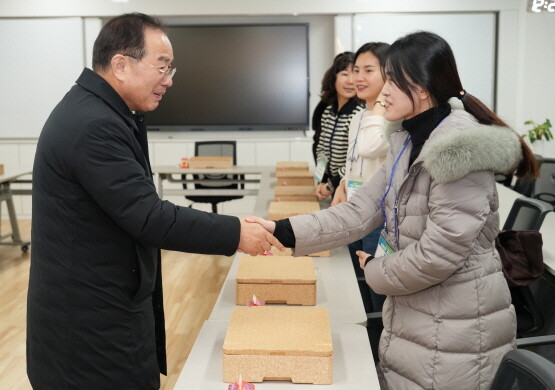 수업 참관 모습. 사진=부산시교육청 제공