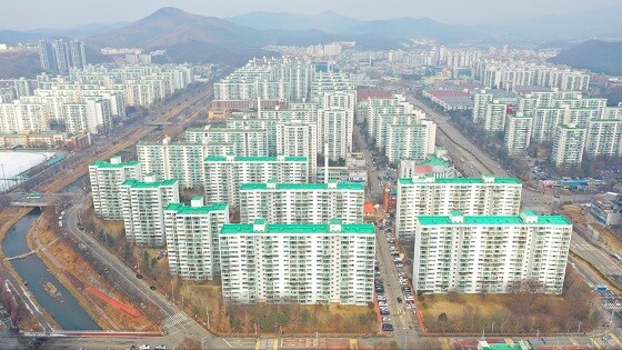 노후계획도시정비특별법 시행령에 포함된 안산시 전경. 사진=안산시 제공