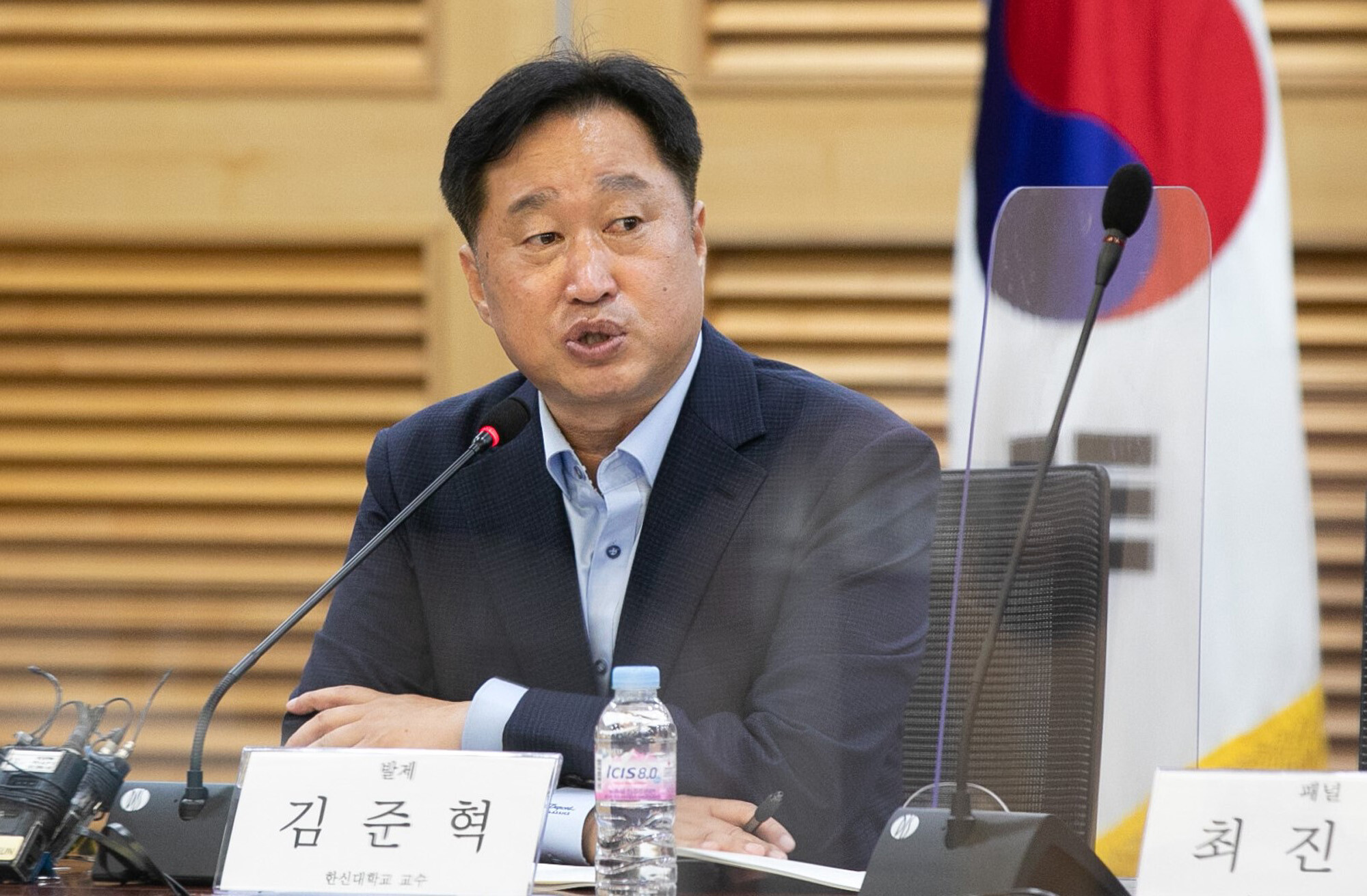 국회 입성에 성공한 김준혁 경기 수원정 후보. 사진=박은숙 기자