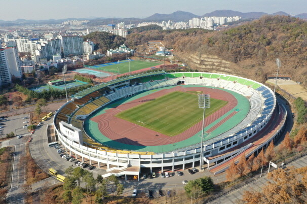 주 경기자 파주 스타디움 전경. 사진=파주시 제공