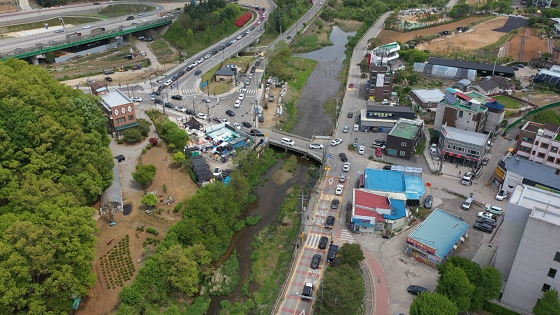 고기교 주변 전경. 사진=용인특례시 제공