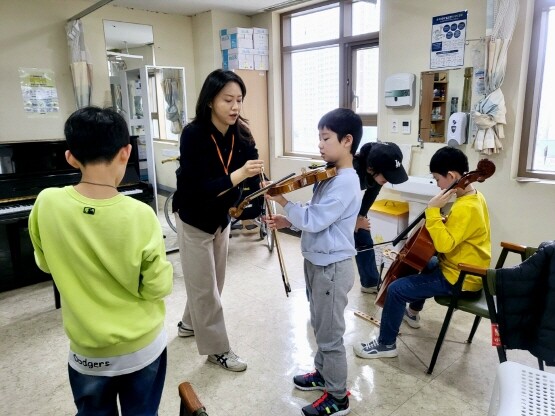 온종합병원 행동발달증진센터 그린필하모니 오케스트라 이미지. 사진=온종합병원 제공