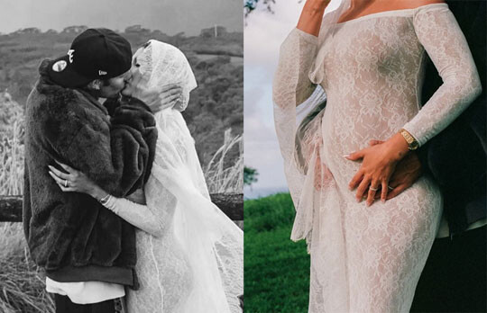 저스틴 비버와 헤일리 비버가 소셜미디어를 통해 임신 6개월 소식을 전했다. 사진=인스타그램