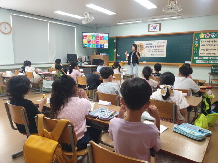 2023 처음학교 진행 장면. 사진=김해시 제공