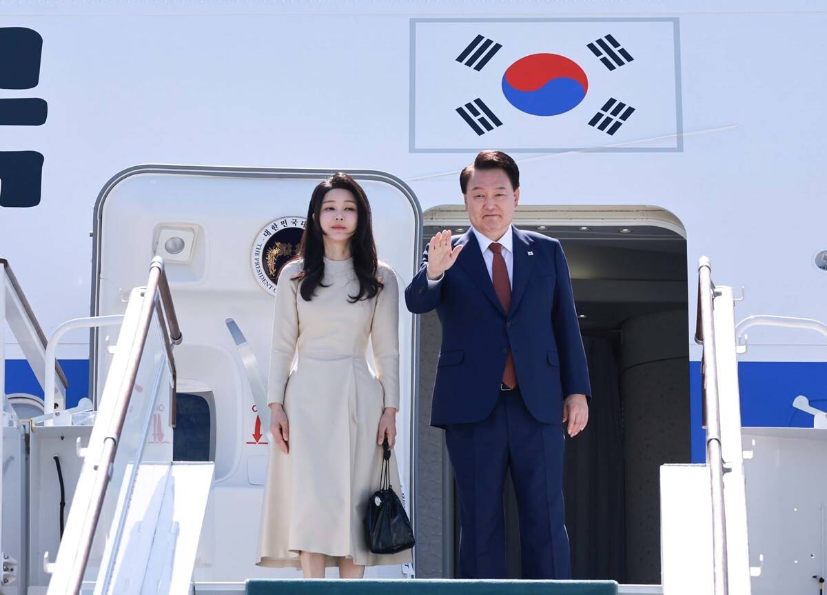윤석열 대통령(오른쪽)과 김건희 여사. 사진=연합뉴스