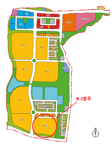 검암역세권 공공주택지구 B-2블록 위치도. 사진=인천도시공사 제공