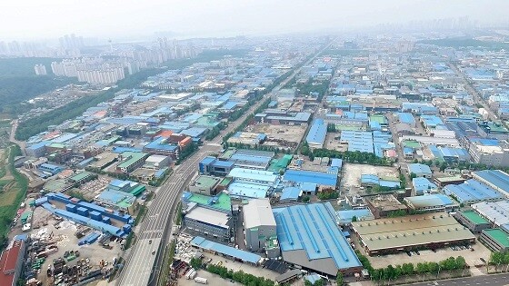 인천 남동산업단지 전경. 사진=인천 남동구 제공