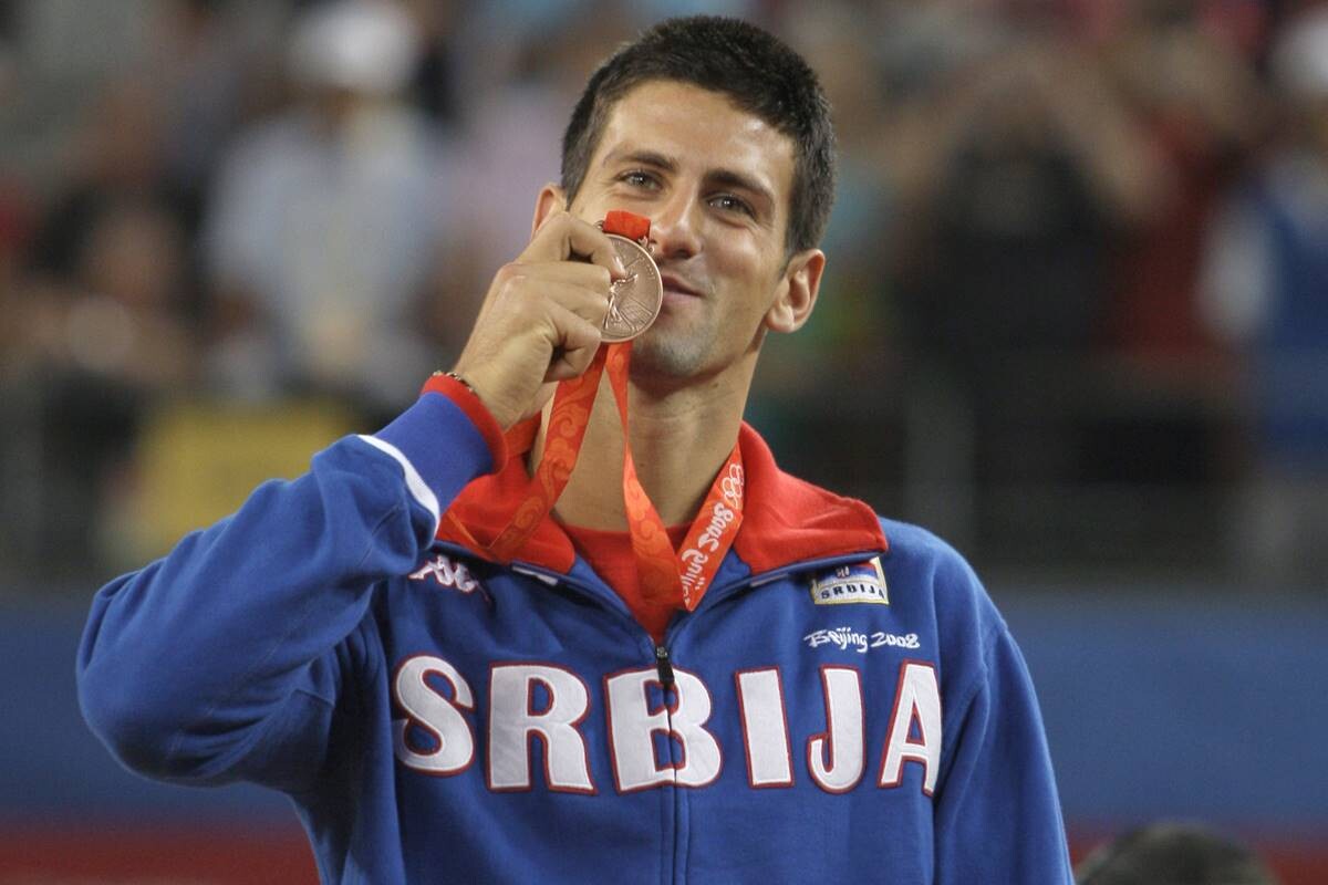 테니스 종목에서 그 누구도 따라올 수 없는 업적을 남긴 노박 조코비치는 올림픽에서만큼은 동메달 1개 획득에 그치고 있다. 사진=연합뉴스