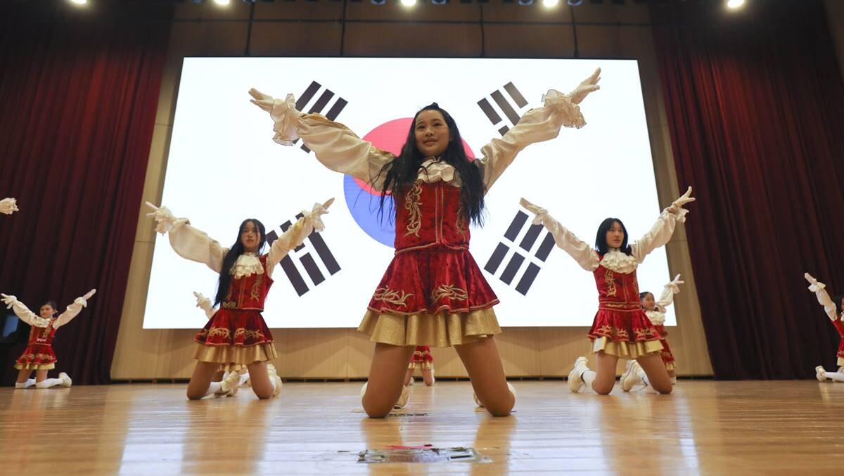 3일 ‘대한민국 청소년 끼페스티벌’에서 한 초·중등부 팀의 공연이 진행되는 모습. 사진=박정훈 기자