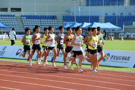 제45회 전국시·도대항 육상경기대회 장면. 사진=김해시 제공