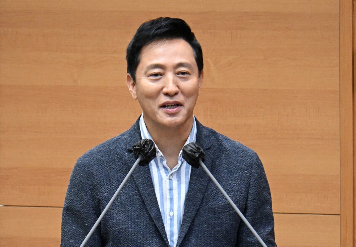 오세훈 시장이 연금 개혁을 조속히 추진해야 한다고 강조했다. 사진=서울시 제