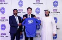 넥센타이어, UAE 리그 축구 구단 ‘알 나스르’와 파트너십 체결