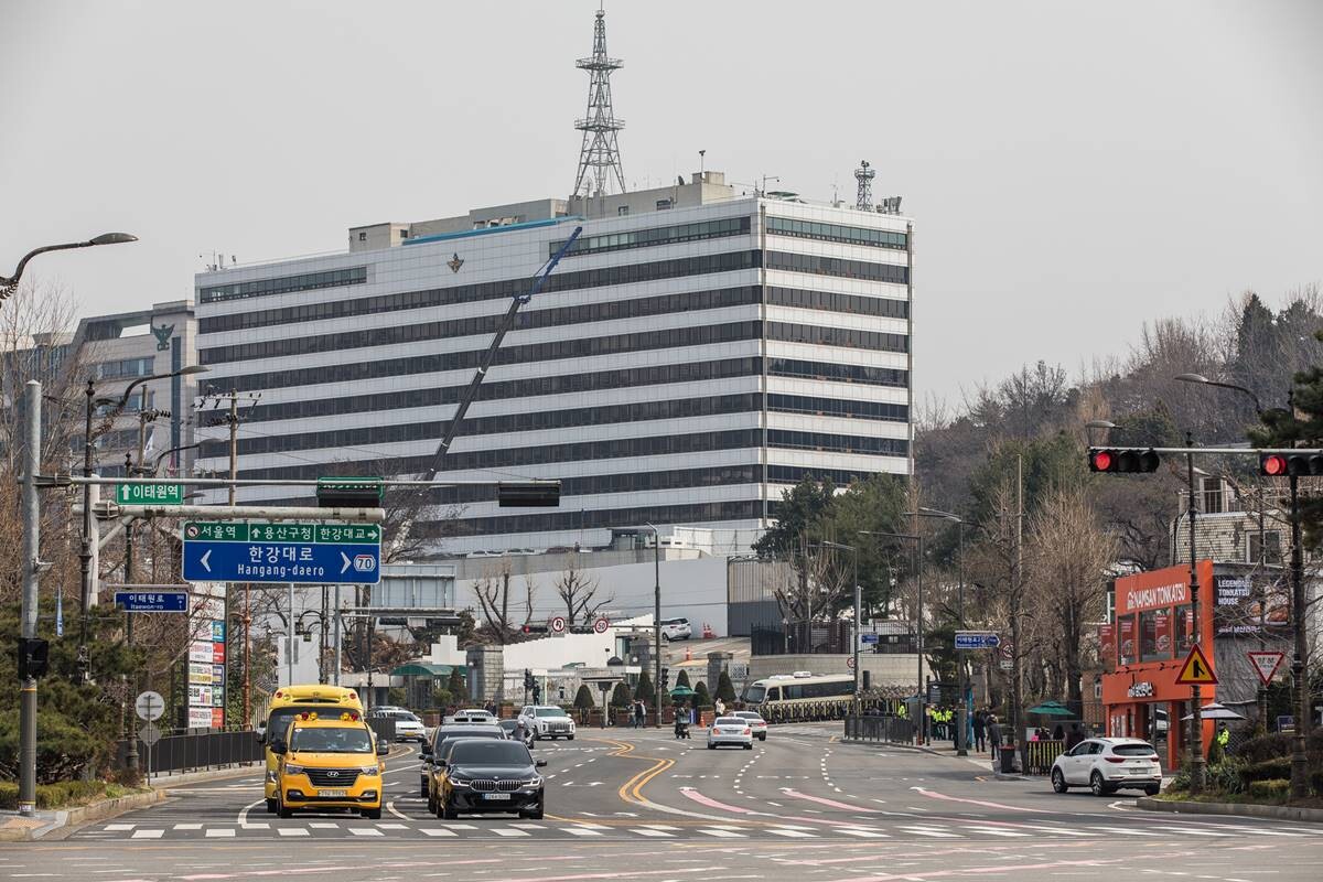 서울 용산구 대통령실 앞. 사진=최준필 기자